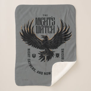 The Night's Watch Motto Sherpa Deken