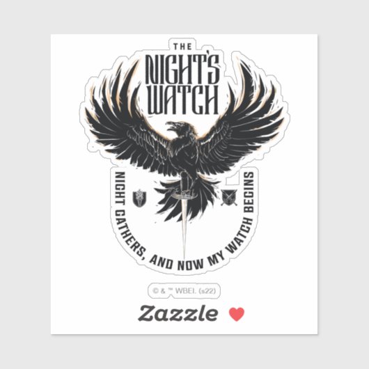 The Night's Watch Motto Sticker (Vel)