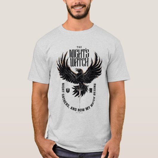 The Night's Watch Motto T-shirt (Voorkant)