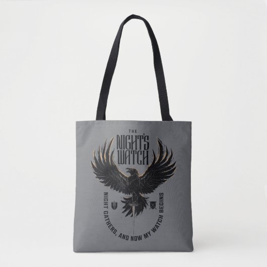 The Night's Watch Motto Tote Bag (Voorkant)
