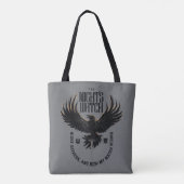 The Night's Watch Motto Tote Bag (Achterkant)