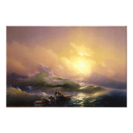The Ninth Wave by Ivan Aivazovsky Photo Print Foto Afdruk