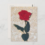 The Noble Rose: Japanese Art with Mythic Touch Briefkaart (Voorkant / Achterkant)