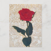 The Noble Rose: Japanese Art with Mythic Touch Briefkaart (Voorkant)