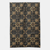 The Noël Kitchen Elegance - Black Theedoek (Verticaal)