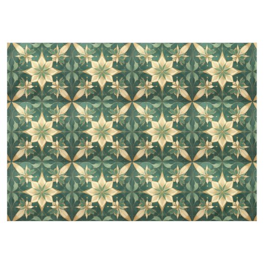 The Noël Kitchen Elegance - Star Tafelkleed (Voorkant (Horizontaal))