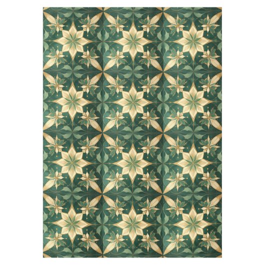 The Noël Kitchen Elegance - Star Tafelkleed (Voorkant)