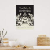 The Noise Is The Product Poster (Keuken)