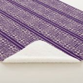 The Nomad’s Palace Wodaabe Geometric Sherpa Deken (3/4)