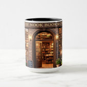 The Nook Book Vintage Boekwinkel Mok (Midden)