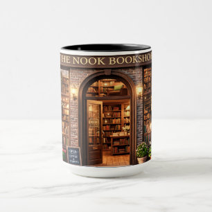 The Nook Book Vintage Boekwinkel Mok
