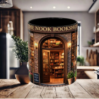 The Nook Book Vintage Boekwinkel Mok