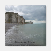 The Normandy coast in France - Les Petites Dalles Magneet (Voorkant)