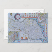 The North and East Ridings of Yorkshire Briefkaart (Voorkant / Achterkant)