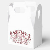 The North Pole Gingerbrood Company Kerstfeestdag Bedankdoosjes (Geopend)