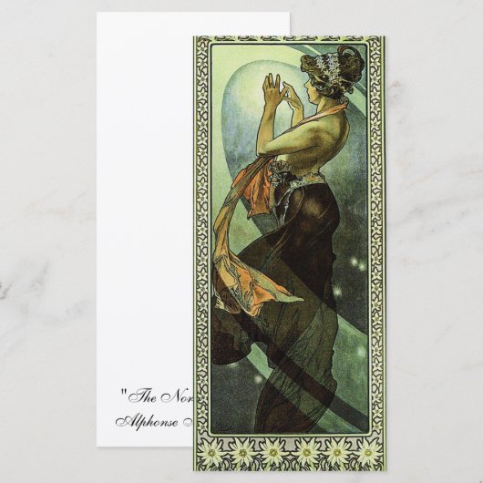 The North Star van Alphonse Mucha (Voorkant / Achterkant)