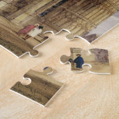 The North-West Porch of Salisbury Cathedral, 1832 Legpuzzel (Zijkant)