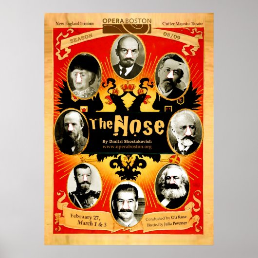 The Nose: Streetposter, 2009 Poster (Voorkant)