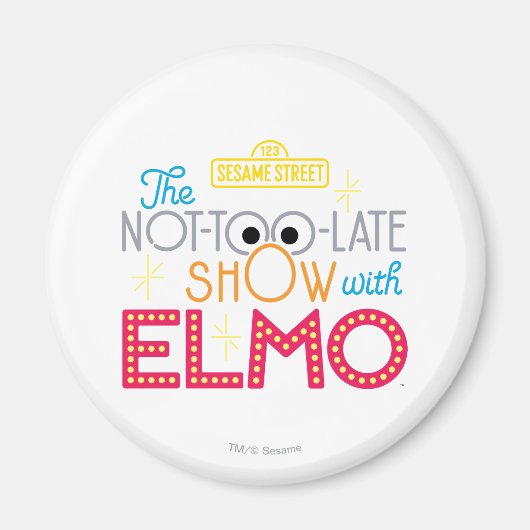 The Not-Too-Late Show met Elmo Magneet (Voorkant)