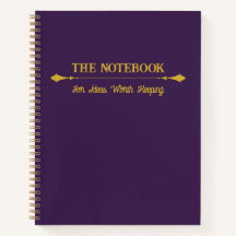 The Notebook | Minimalistische Royal Plum Goud Jou