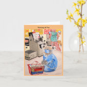 "The Nurse" Blank Greeting Card Kaart (Gele Bloem)