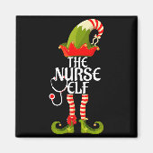 The Nurse Elf Family Matching Christmas 2023  Magneet (Voorkant)