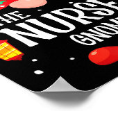 The Nurse Gnome Matching Family Christmas Gnome Pa Poster (Hoek)