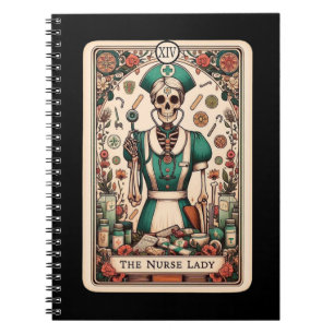 The Nurse Lady Tarotkaart Notitieboek Collectie