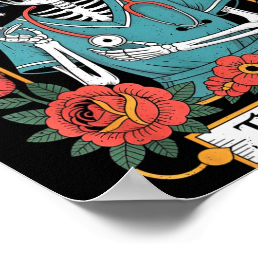 The Nurse Tarot Card Poster (Hoek)