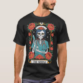 The Nurse Tarot Card  T-shirt (Voorkant)