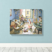 The Nursery, 1889 Canvas Afdruk (Insitu (Houten vloer))