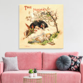 The Nursery Alice 1890 Antieke Wonderland Omslag Canvas Afdruk (Insitu (Woonkamer))