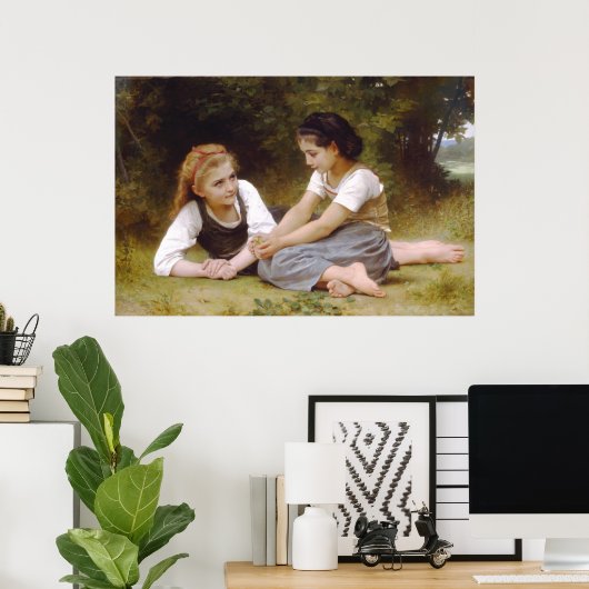 The Nut Gatherers (1882) Poster (Thuiskantoor)