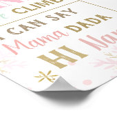 The Nutcracker 1st Birthday Milestone Birth Stats  Poster (Hoek)