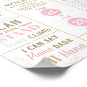 The Nutcracker 1st Birthday Milestone Birth Stats  Poster (Hoek)