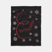 The Nutcracker Ballet And Clara Christmas Holiday Fleece Deken (Voorkant)