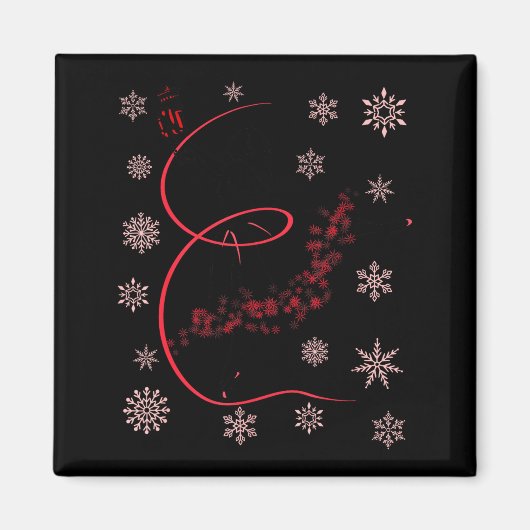 The Nutcracker Ballet And Clara Christmas Holiday  Magneet (Voorkant)