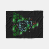 The Nutcracker Ballet And Clara Marie Christmas Tr Fleece Deken (Voorkant (Horizontaal))