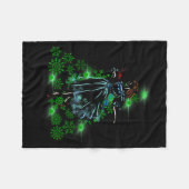 The Nutcracker Ballet And Clara Marie Christmas Tr Fleece Deken (Voorkant (Horizontaal))