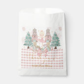 The Nutcracker Ballet Pastel Pink Christmas Blonde Bedankzakje (Voorkant)