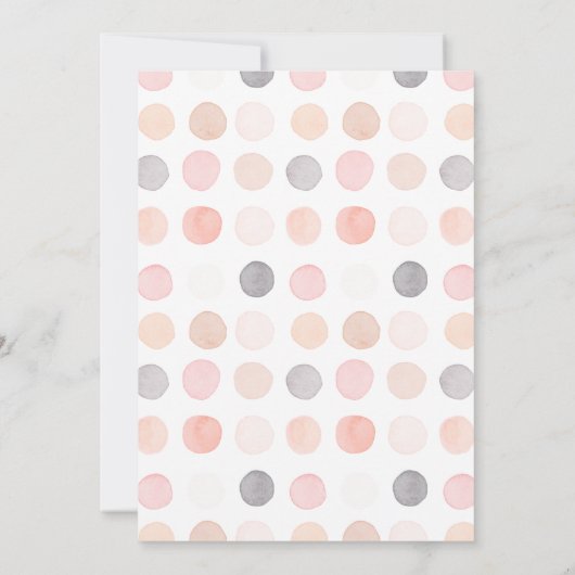 The Nutcracker Christmas Ballerina Watercolor Kaart (Achterkant)