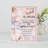  The Nutcracker Christmas Ballet Birthday Kaart (Staand voorkant)