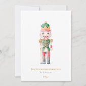 The Nutcracker Christmas Card Feestdagenkaart (Voorkant)