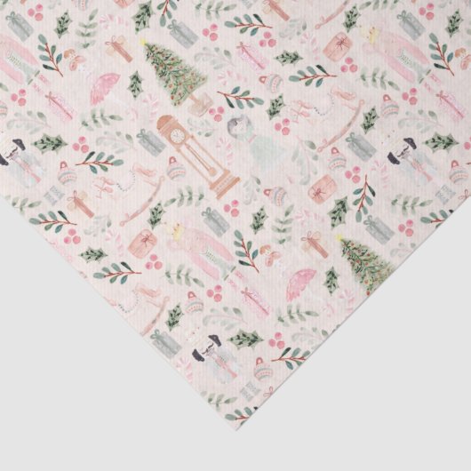 The nutcracker Christmas holiday Tissue Paper Tissuepapier (Detail)