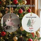 The Nutcracker Custom Name & Photo Ballet Keepsake Keramisch Ornament