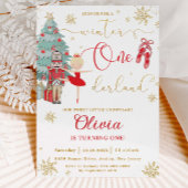 The Nutcracker Winter Onederland 1st Birthday Red Kaart
