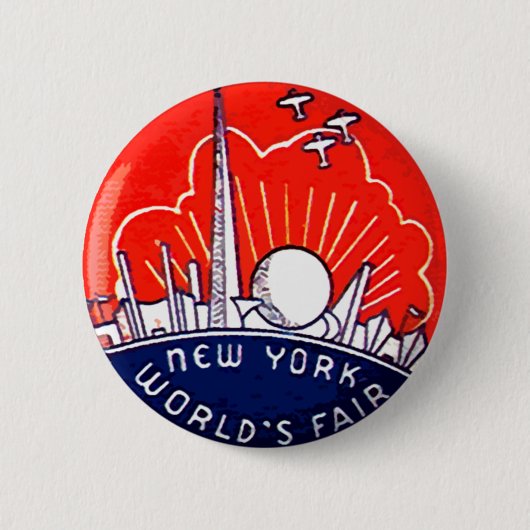 The NY World's Fair - Button (Voorkant)