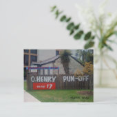 The O. Henry Pun-Off World Champion Briefkaart (Staand voorkant)