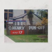 The O. Henry Pun-Off World Champion Briefkaart (Voorkant)