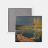 The Oarsman, 1897 Magneet (Voorkant / Achterkant)
